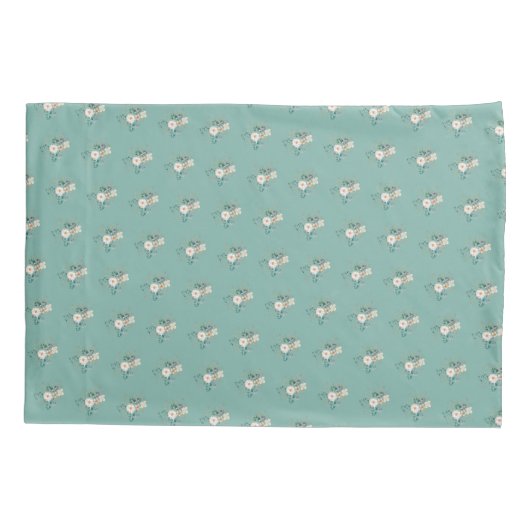 Floral Kussensloop (Achterkant)