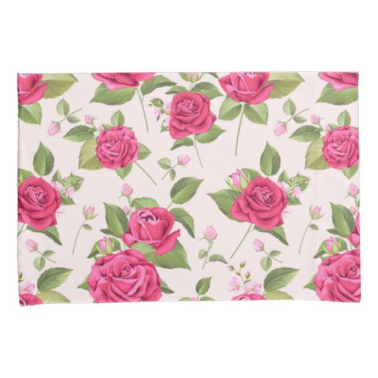 Floral Kussensloop (Voorkant-Rechts)