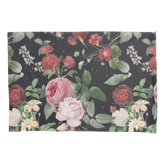  Floral Kussensloop (Voorkant-Links)