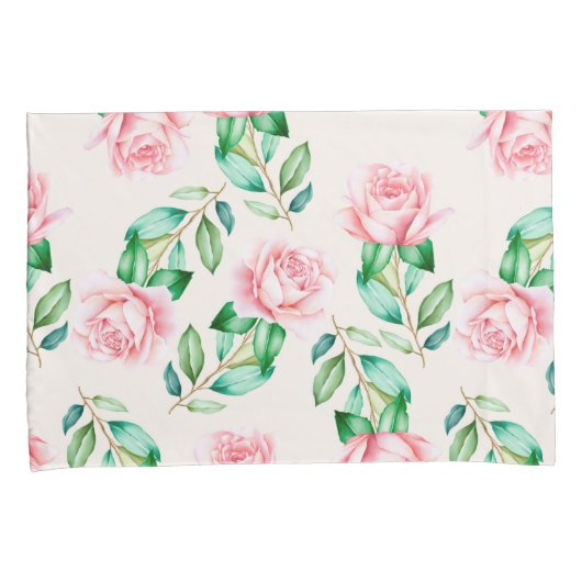 Floral Kussensloop (Voorkant-Rechts)