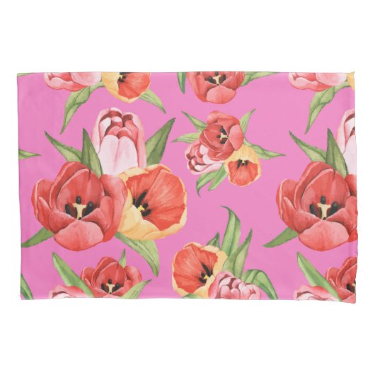 Floral Kussensloop (Voorkant-Links)