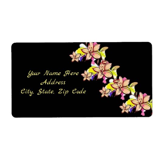Floral Labels (Voorkant)