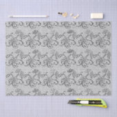 Floral Lace Pattern Tissuepapier (Craft)