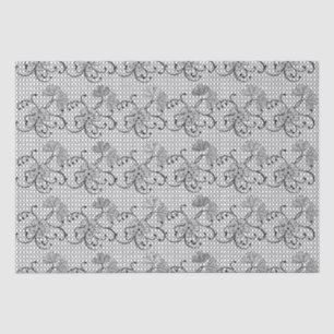 Floral Lace Pattern Tissuepapier