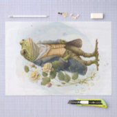 Floral Land Toad Character Tissuepapier (Craft)