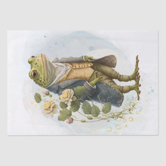 Floral Land Toad Character Tissuepapier (Voorkant)