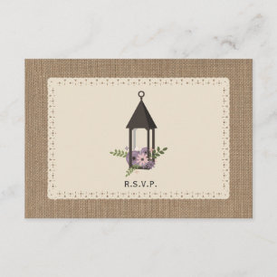 Floral lantern RSVP