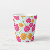 Floral Latte La De Da Mug (Devant)