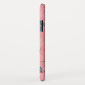  Floral Leaf Pattern Case-Mate iPhone Case (Achterkant/rechts)