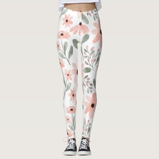 Floral Leggings (Voorkant)