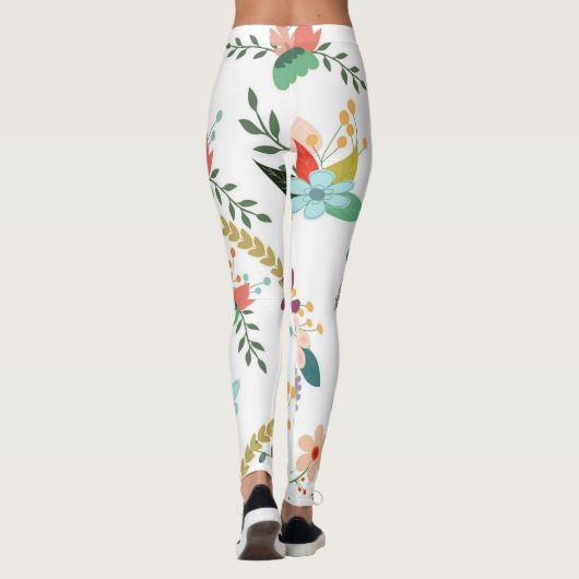 Floral Leggings (Achterkant)