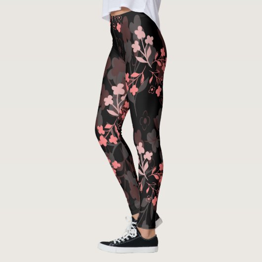 Floral leggings  (Gauche)