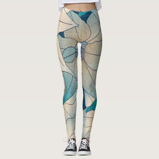 Floral Leggings (Voorkant)
