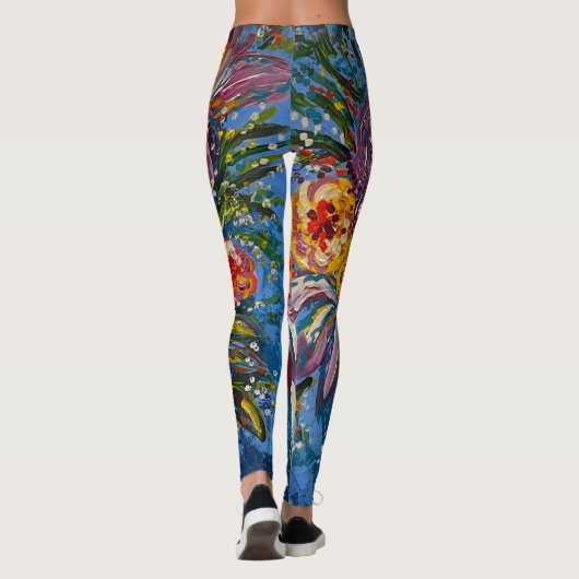 Floral Leggings (Achterkant)