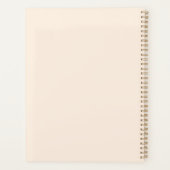 Floral Librarian Heart Planner (Achterkant)