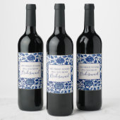 Floral Life Bridesmaid Vin Étiquette (Bouteilles)