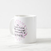 Floral Life wordt geleverd met een moeder en geen Koffiemok (Voorkant links)