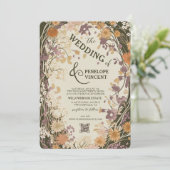  Floral Lijst Kaart (Staand voorkant)