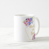 Floral Lijst Moeder van de Mok Bride Coffee (Voorkant rechts)