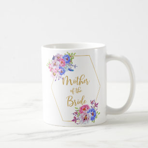 Floral Lijst Moeder van de Mok Bride Coffee