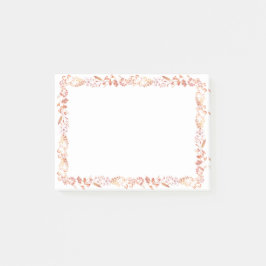 Floral Lijst Post-it® Notes