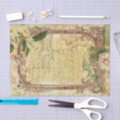  Floral Lijst Tissuepapier (Craft)