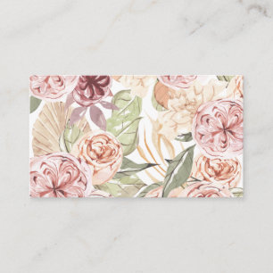 Floral Lijst Visitekaartje