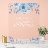 Floral Lilac Photo Booth Fête des mariées (Mariage)