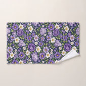 floral lilas (Serviette à main)