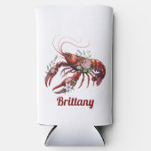 Floral Lobster Crawfish Art Custom (Voorkant)