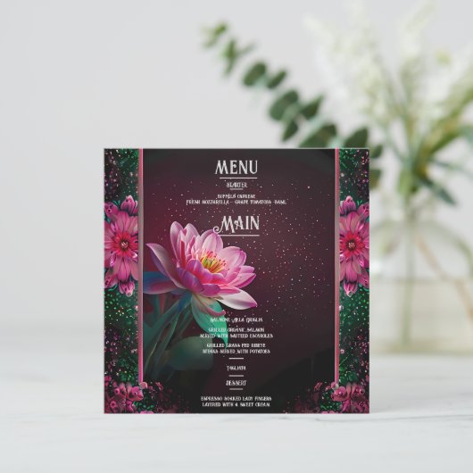 Floral Lotus Wedding Suite | Sterrennacht Romance Programma (Staand voorkant)
