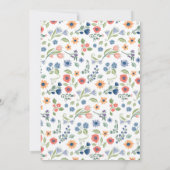 Floral Love Engagement Party Invitation (Dos)