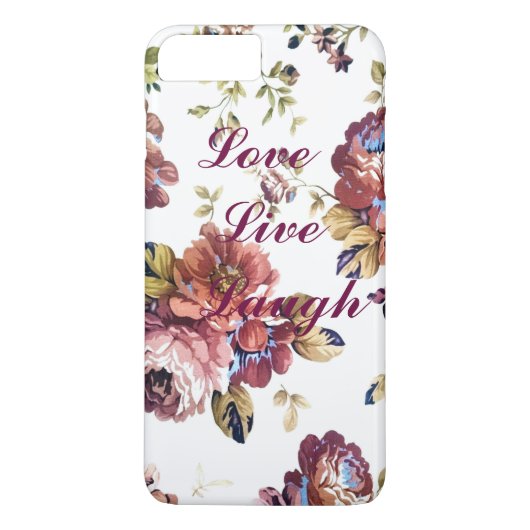Floral Love Live Lauder coque iphone (Dos)