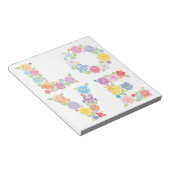 Floral LOVE Notitieblok (Schuin)