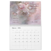 Floral Love Quotes 2023 Calendar Kalender (Feb 2026)