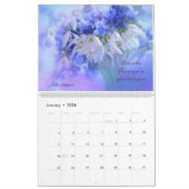Floral Love Quotes 2023 Calendar Kalender (Jan 2026)