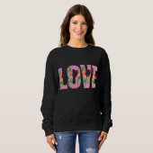 Floral Love Sweatshirt (Devant entier)