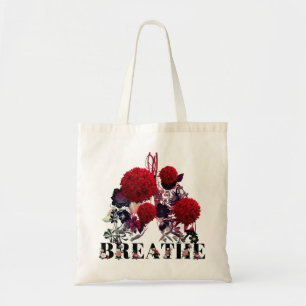 Floral Lungs Canvas tas