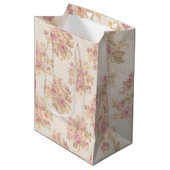 Floral Luxury Medium Cadeauzakje (Voorkant Gekanteld)