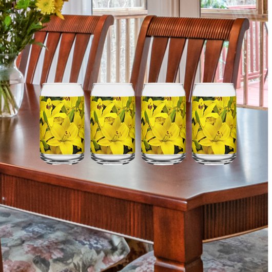 Floral Lys Asiatiques Jaunes