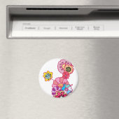 Floral Magnet Magneet (Insitu (Vaatwasser))