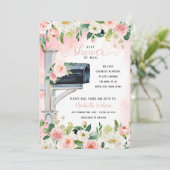 Floral Mailbox Douche per post | social distancing Kaart (Staand voorkant)