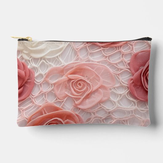 Floral make-up accessoire tas (Voorkant)