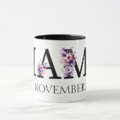 Floral Mama Nieuwe Moeder Tekst 2 Mok (Midden)