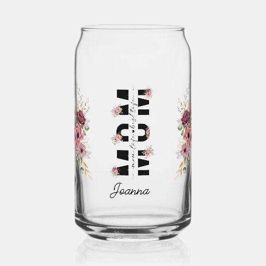 Floral Maman - Pink and Cream Personalized Libby (Recto)