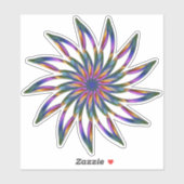 Floral Mandala Decoration Sticker (Vel)