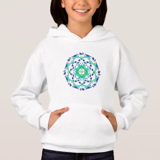 Floral mandala. monogram. (Voorkant)