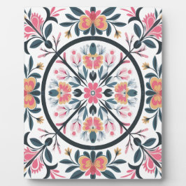 Floral Mandala Pattern Design. sierkunst Fotoplaat