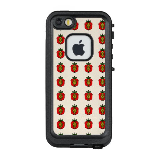 Floral Mandala Pattern LifeProof iPhone Hoesje (Achterkant)