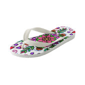 Floral Mandala Sandle Kinder Teenslippers (Schuin)